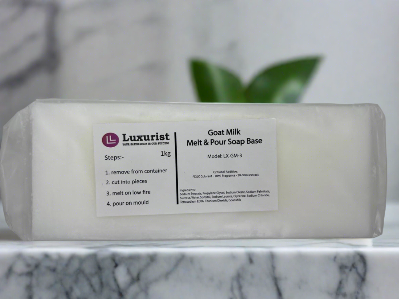 Goat Milk Soap Base 1KG