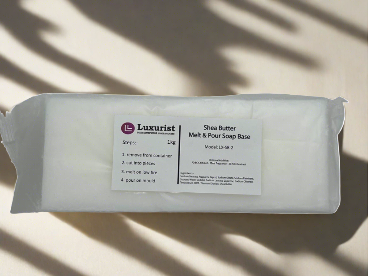 Shea Butter Melt and Pour Soap Base