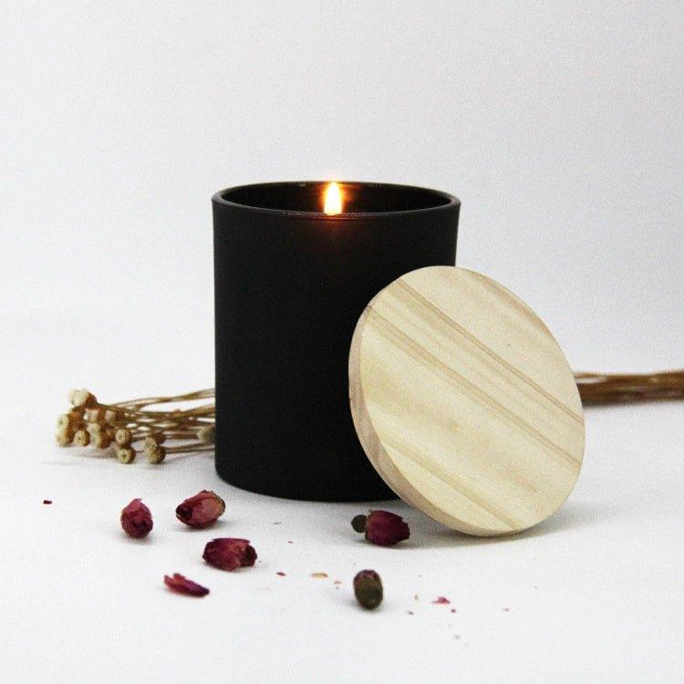 10oz Candle Jar - Black - luxurist.ae