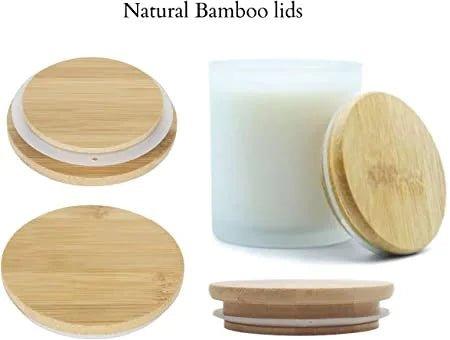 14oz Candle Jar - Frosted - luxurist.ae