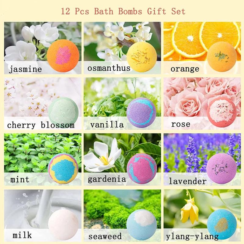 Luxurist Bath Bomb 12 Pack - luxurist.ae