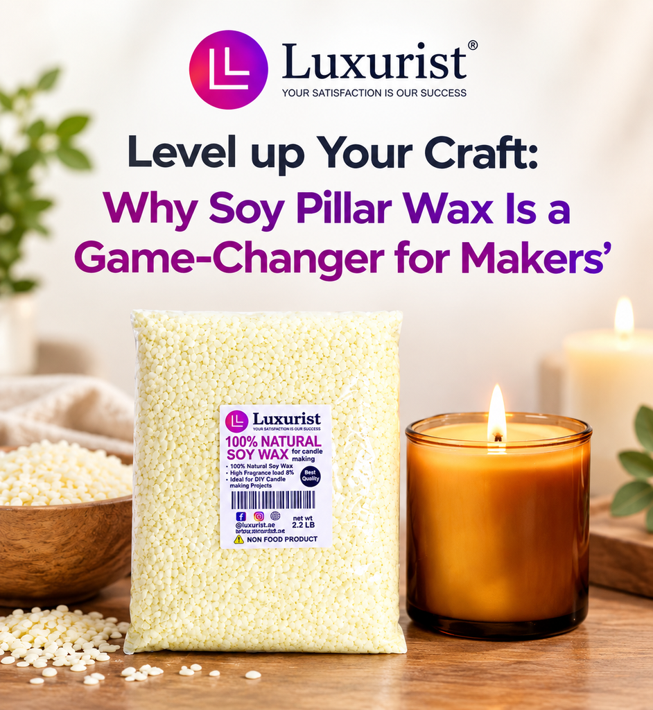 Level up Your Craft: Why Soy Pillar Wax Is a Game-Changer for Makers