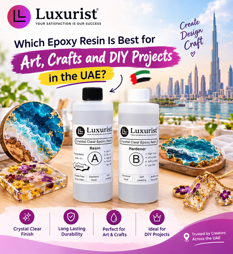 Which Epoxy Resin Is Best for Art, Crafts and DIY Projects in the UAE?