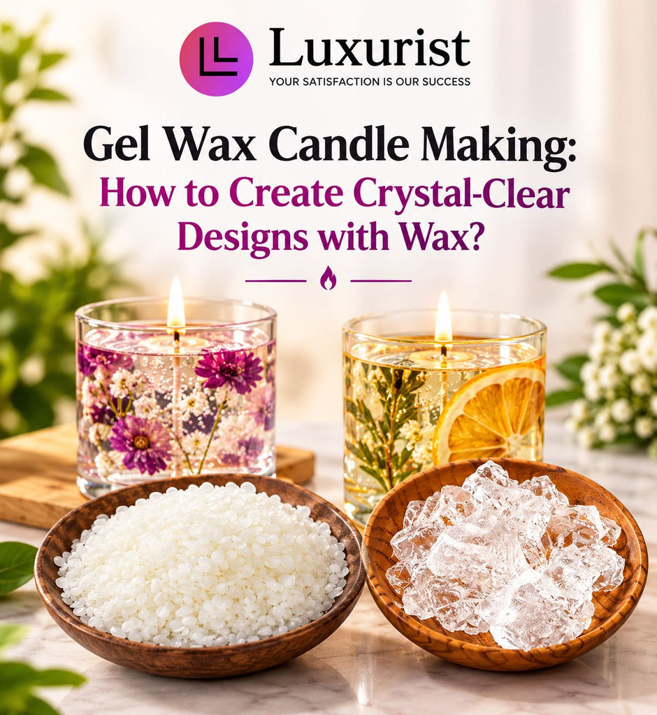 Gel Wax Candle Making: How to Create Crystal-Clear Designs with Wax?